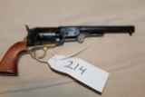 Pietta 1851 Navy, .36 caliber Cap & Ball Revolver, Broken Plunging Lever, s
