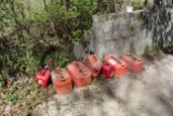 Assorted Gas Cans