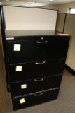 3 Metal Filing Cabinets (Two 4 drawer, One 2 drawer)