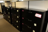 Three 4 Drawer Metal Filing Cabinets, One 2 Drawer Metal Filing Cabinet