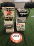 Lot of Assorted .357 Magnum & .38 Special Rounds