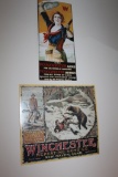 Assortment of 5 Remington/Winchester Metal Wall Posters