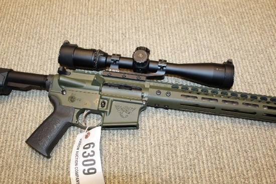 Wilson Combat Ar, Chambered In .223/5.56, With Nikon M-223 Precision Ar Opt