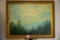 Framed Ron Williams Original Painting On Canvas, Southern Highlands Landsca