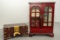 Two Wooden Jewelry Boxes (one Oriental)