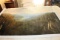 Unframed Ron Williams Original Painting, Mountain Landscape From Hillside,