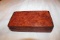 One Small Decorative Box (possibly Burled Walnut), Hinged Lid, 6.75