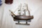 Decorative Wooden Sailing Ship, 