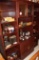 Entertainment Center/curio Cabinet, 12 Shelfs, Two Shelfs With Doors