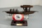 Two Nautical Themed Curios, 1 Wooden Ship, One Ship In A Glass Bottle