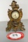 Waterbury Clock Company Brass Clock (wind Up), 24 Hour Clock