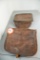 Set Of Leather Saddlebags