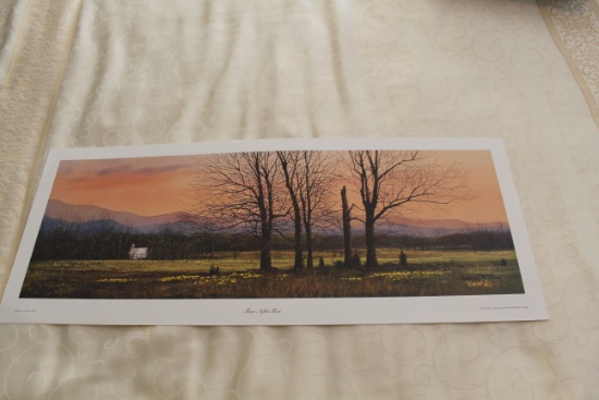 Unframed Robert Tino Print, Signed & Numbered Artists Proof, #9 Of 50, "tim