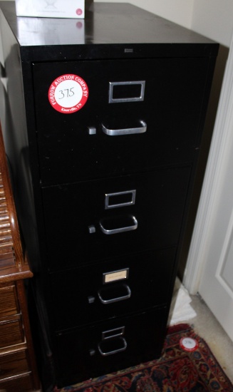 Hon 4 Drawer Metal Filing Cabinet, Legal Size