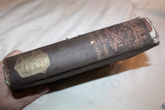 Book, "the Gilded Age, A Tale Of Today, Mark Twain &charles Dudley Warner,