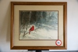 Framed Jim Gray Print, Signed & Numbered, #1370 Of 1500, 
