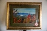 Paul A Miller Framed Landscape Print, Signed, 36.75