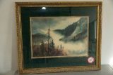 Framed Under Glass Jim Gray Print, Signed & Numbered #314 Of 1000, 