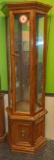 Wooden Laminate Curio Cabinet - 72