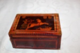 Decorative, Hand Painted, Inlaid Box, 5