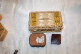 Three Decorative Boxes, One 10