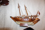 Decorative Wooden Sailing Ship, 13