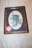 Framed Under Glass Bird Print By Rich Mcdonald, 13.75