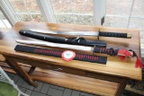 One Japanese Style Katana Sword & One Japanese Style Tachi Sword, With Scab