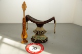 Decorative Wooden Curio & Decorative Wooden Ink Pen/well