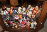 Approximately 60 Pieces Figurines, Russian Nesting Dolls, Oriental Dolls, E