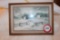 Framed (broken Glass) Sue Tyler Landscape Original Watercolor, 19