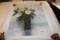 Unframed Ron Williams Original Painting, Daisies In A Vase, 30
