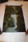 Unframed Ron Williams Original Painting, Mountain Waterfall Scene, 30