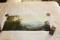 Unframed Ron Williams Original Painting On Canvas, Mountain Vista, 13.25