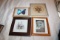 Collection Of 4 Misc. Framed Prints & Framed Butterfly