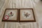 Two Framed Under Glass Bird Prints By Farolyn Shores Wright, 11.5