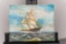 Hand Painted Canvas, Signed M. Batinic, 9.7
