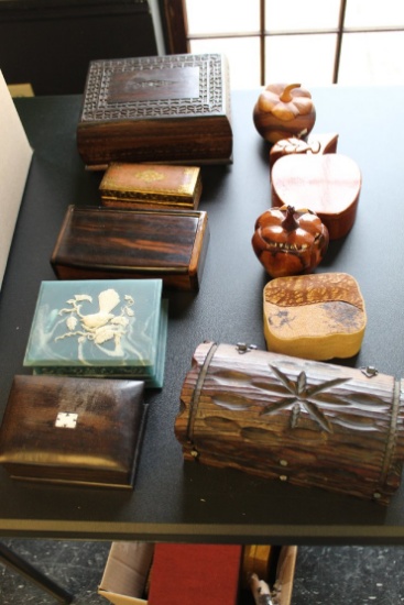 Decortative Boxes From Around The Globe - Decorative Italian Painted Wooden