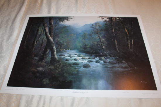 Unframed Ron Williams Print, Signed & Numbered (pencil Signed), #916 Of 150