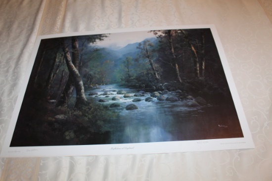 Unframed Ron Williams Print, Signed & Numbered (pencil Signed), #915 Of 150