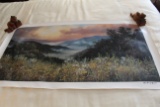 Unframed Robert Tino Print On Canvas, Signed & Numbered #122 Of 195, 