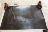 Unframed Ron Williams Print, Signed & Numbered #1047 Of 1500, 