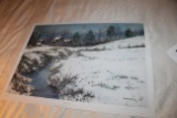 Unframed Robert Tino Print, Signed & Numbered #852 Of 950, 