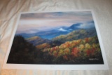Unframed Robert Tino Print, Signed & Numbered #457 Of 500, 