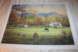 Unframed Robert Tino Print, Signed & Numbered #399 Of 650, 