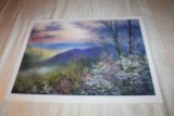 Unframed Robert Tino Print, Signed & Numbered #884 Of 950, 