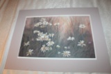 Unframed, Matted Robert Tino Print, Signed & Numbered #687 Of 800, 