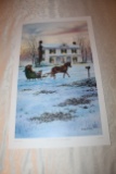 Unframed Robert Tino Print, Signed & Numbered #777 Of 950, 