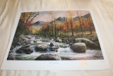 Unframed Robert Tino Print, Signed Artists Proof, #37 Of 50, 