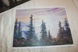 Unframed Mark E Barrett Print, Signed & Numbered, #23 Of 30, 